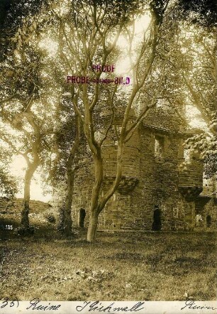 Ruinen des Palastes der Earls of Orkney : Kirkwall, Schottland. Ruine des Palastes von Earl II. Patrick Stewart (begonnen 1607)