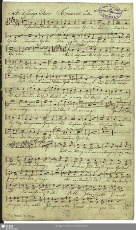 [Solo and coro:] Soprano. Solo.