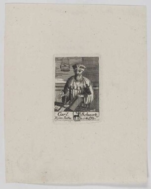 Bildnis des Carl Schwartz