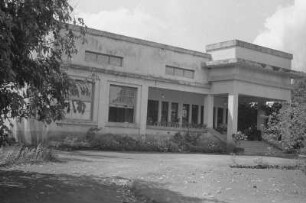 Ruine : Blick auf ein verlassenes Gebäude in Hale.