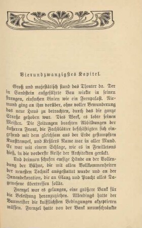 Vierundzwanzigstes Kapitel