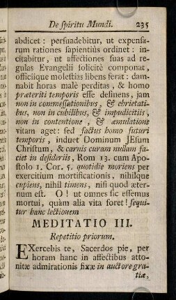 235-250, Meditatio III