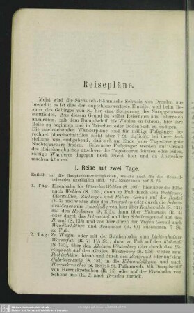 Reisepläne