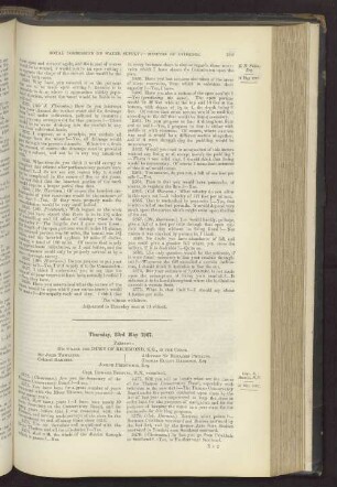 Thursday, 23rd May 1867.