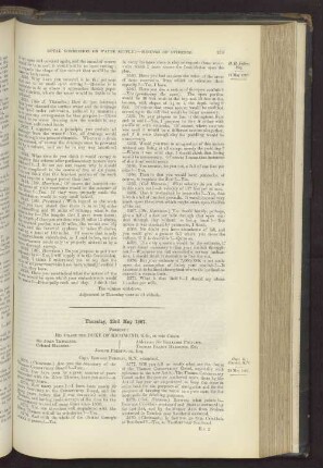 Thursday, 23rd May 1867.