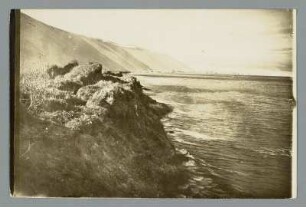 An der Steilküste des Bodden vor Nidden