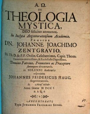 De theologia mystica