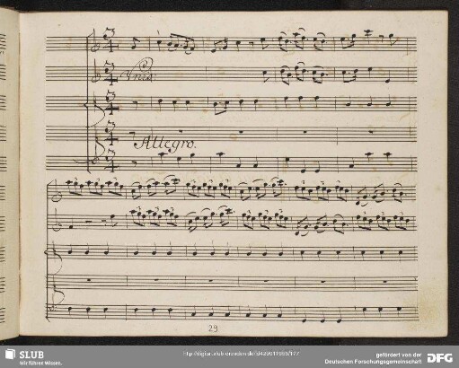 Aria: L'amor fortunato