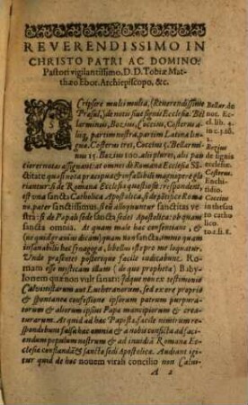 Consilium delectorum Cardinalium ... de emendanda ecclesia ...