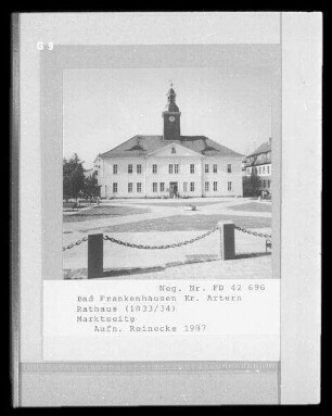 Rathaus, Bad Frankenhausen