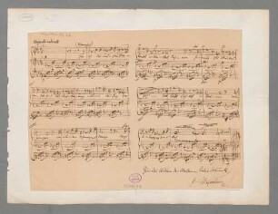 Hör' ich das Liedchen klingen, S, pf, g-Moll - BSB Mus.ms. 9676 : [without title]