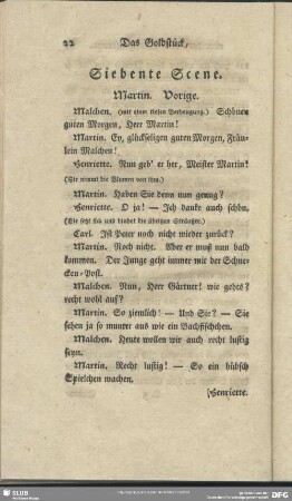 Siebente Scene