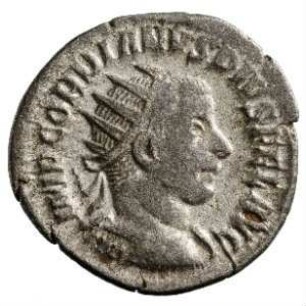 Münze, Antoninian, 242 - 244 n. Chr.