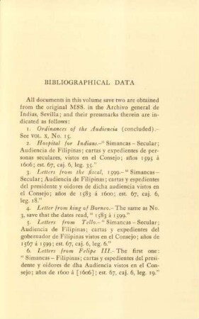 Bibliographical data