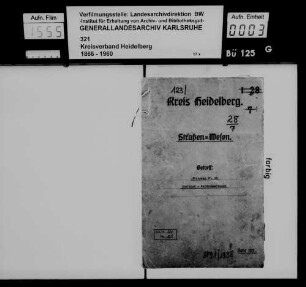 Kreisweg 20: Eberbach - [Lobbach-]Waldwimmersbach