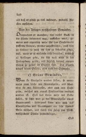 Von den Anlagen verschiedener Gewänder