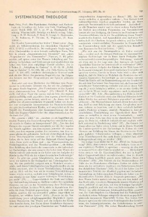 767-769 [Rezension] Buri, Fritz, Der Pantokrator