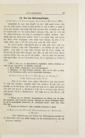 12. Aus den Befreiungskriegen