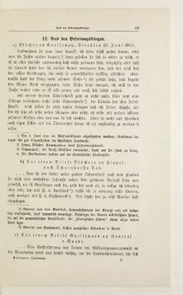 12. Aus den Befreiungskriegen