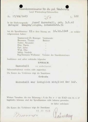 Marschall, Josef