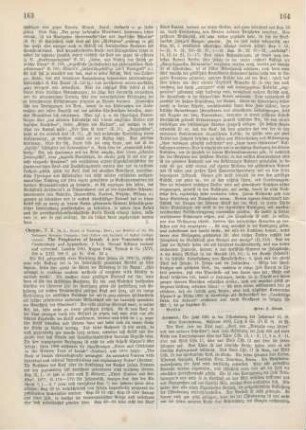 163-164 [Rezension] Cheyne, T. K., The prophecies of Isaiah