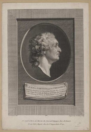 Bildnis des Jn. Ae. Ns de Condorcet