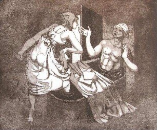 Charlotte Corday und Marat