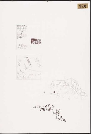 »In-form-art« Kulturinstitut der Zukunft am Kulturforum, Berlin-Tiergarten Schinkelwettbewerb 1988: Isometrie, Lageplan