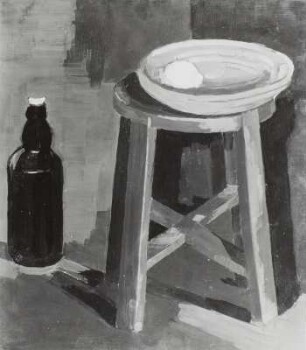 Blauer Schemel