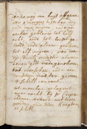 [ Handschriftliche Aufzeichnungen.]