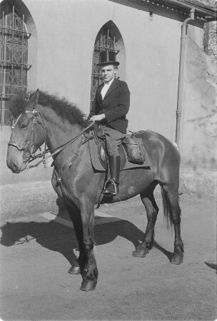 Osterreiter in Wittichenau. : Křižer w Kulowje.