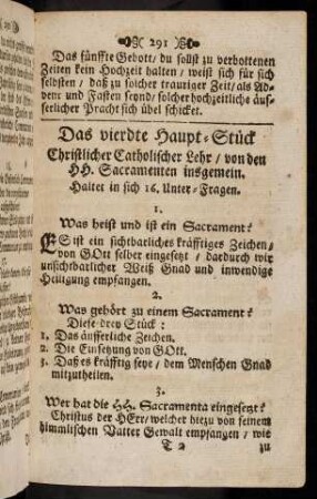 291-406, Das vierdte Haupt-Stueck
