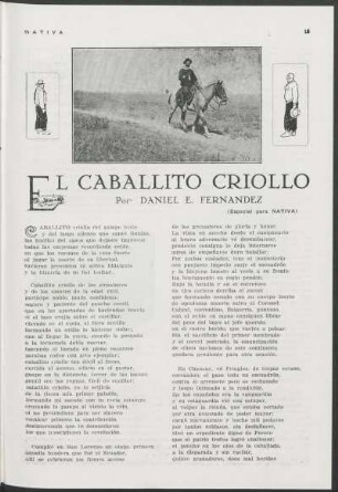 El caballito criollo