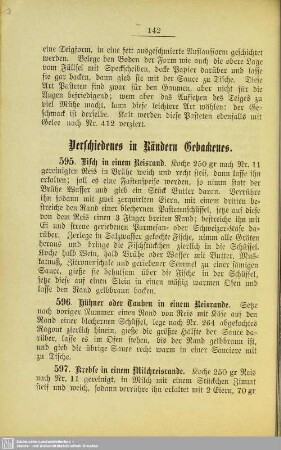 Verschiedenes in Rändern Gebackenes