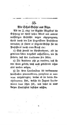 Alte Schul-Gesetze aus Riga : [58.]