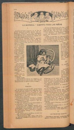 La muñeca - Cuento para las niñas : Páginas infantiles