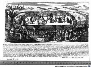 Accurate Vorstellung der grausamen Execution an denen ... Mördern, so an Ihro Königliche Majestät von Portugall den 3. September 1758 ... einen Meuchelmord ausüben wollen