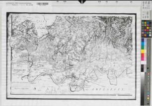 Berg (Herzogtum) topographische Karte von dem Herzogtum Berg in 4 Teilen 1789-1792 1 : 50 000 47 x 74, Original 96 x 62 Foto nach Kupferstich Carl Friedrich Wiebeking, kupfälzischer Wasserbaumeister Originale in Staatsbibliothek Berlin N 32581