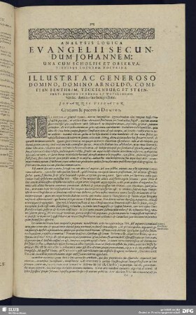 Analysis Logica Evangelii Secundum Johannem