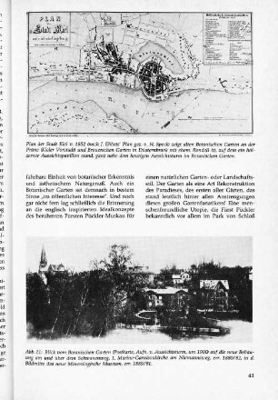 Plan der Stadt Kiel