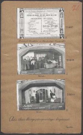 Kriegsgefangenenlager Ingolstadt (Französische Schaubühne im Barackenlager Exerzierplatz "Mon Bébé")