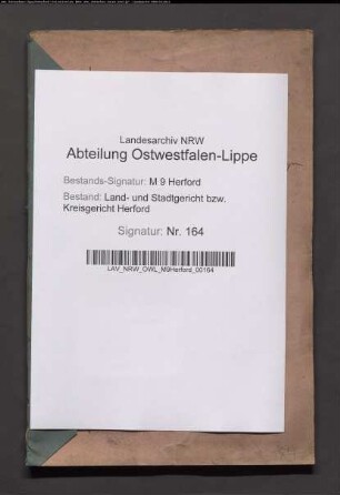Korrespondenz mit auswärtigen Behörden