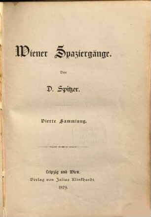 "Wiener Spaziergänge". 4