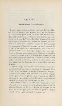 Chapitre III. Expédition de Francis Garnier