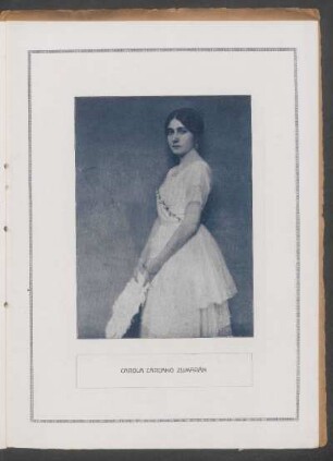 [Fotografía de] Carola Cárcano Zumarán