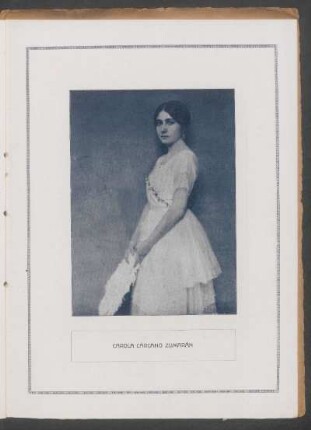 [Fotografía de] Carola Cárcano Zumarán