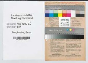 Entnazifizierung Ernst Berghoefer, geb. 19.09.1911 (Kfz.Fahrer)