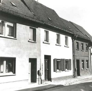 Pegau, Webergasse 7. Wohnhaus (um 1820). Straßenansicht