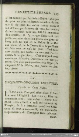LV. Cinquante-Cinquieme Entretien