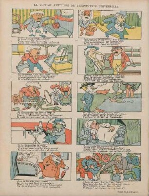 La Victime anticipee de l'exposition universelle